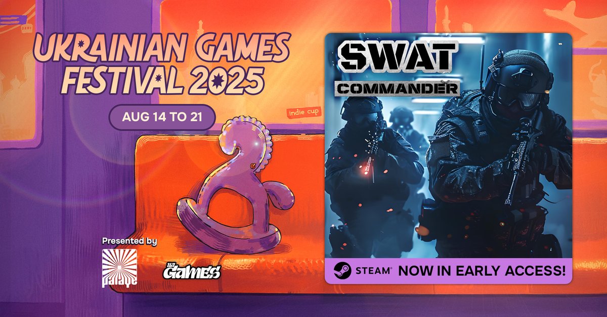 SWAT Commander (@swat__commander) on Twitter photo #SWATCommander is participating in the 2025 edition of the Ukrainian Games Festival!
Check out the event on #steam for a selection of great titles! <a href="/ukrainiangames/">Ukrainian Games 🇺🇦</a>
store.steampowered.com/sale/Ukrainian…
#indiegame #gamedev #SWATCommander is participating in the 2025 edition of the Ukrainian Games Festival!
Check out the event on #steam for a selection of great titles! <a href="/ukrainiangames/">Ukrainian Games 🇺🇦</a>
store.steampowered.com/sale/Ukrainian…
#indiegame #gamedev