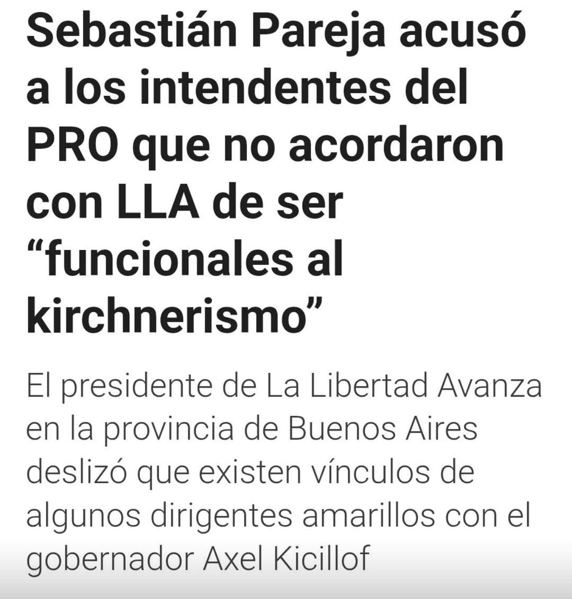 Manuel Passaglia (@manupassaglia) on Twitter photo Lo que antes decía el PRO de Milei ahora lo dice <a href="/SPareja_/">Sebastián Pareja</a> del PRO. ¿Se dan cuenta que a todos estos lo que siempre les conviene es la grieta? De pensar en lo que necesitan los bonaerenses ni hablemos… Lo que antes decía el PRO de Milei ahora lo dice <a href="/SPareja_/">Sebastián Pareja</a> del PRO. ¿Se dan cuenta que a todos estos lo que siempre les conviene es la grieta? De pensar en lo que necesitan los bonaerenses ni hablemos…