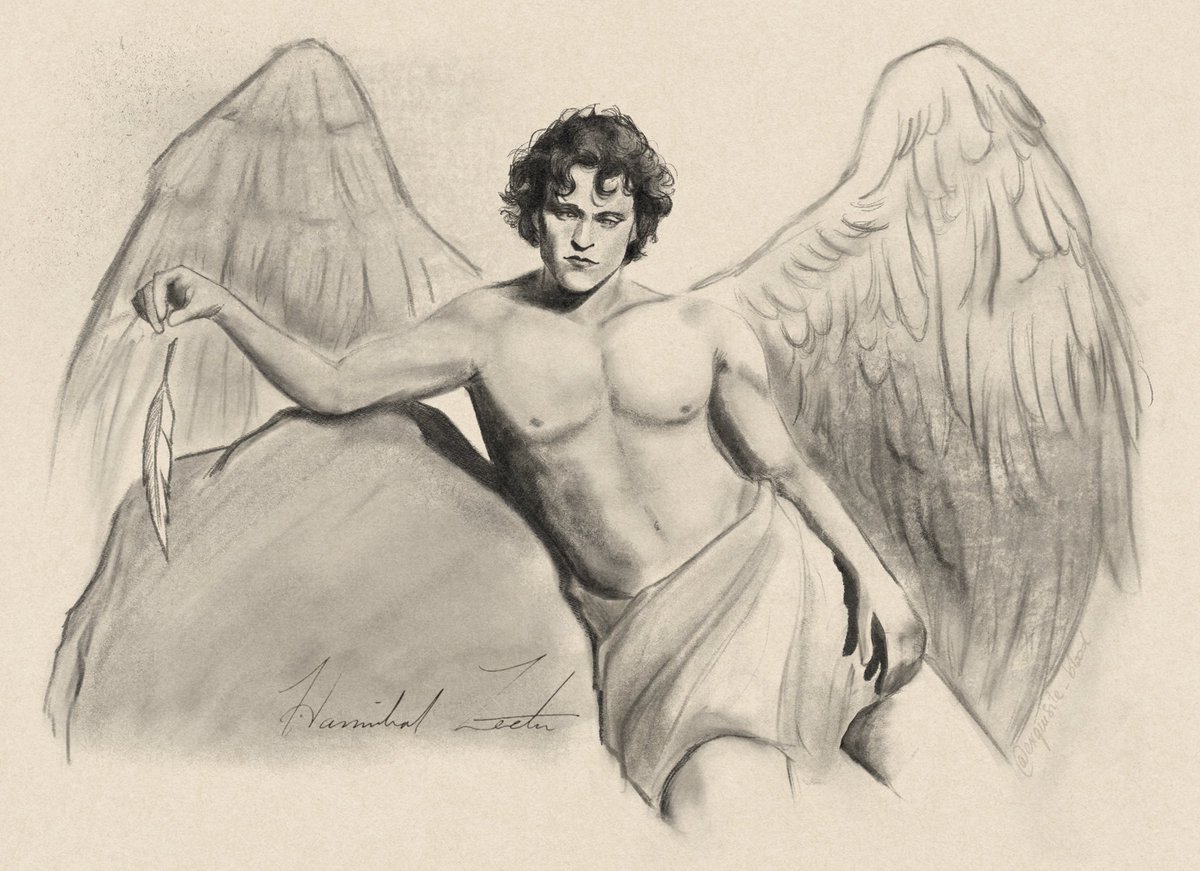 guys i found one of hannibal’s sketches of will graham #hannigram