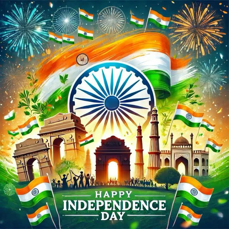 S_Akankshya90's tweet photo. 🇮🇳🇮🇳🇮🇳 आज़ादी का जश्न मुबारक 🇮🇳🇮🇳🇮🇳
आज का दिन सिर्फ़ आज़ादी का नहीं, बल्कि उन बे-शुमार क़ुर्बानियों और जद्द-ओ-जहद की याद दिलाता है, जिनकी बदौलत हमें ये हसीन तोहफ़ा मिला।
आओ, हम सब मिलकर ये अहद करें कि वतन की इज़्ज़त, एकता और मोहब्बत को हमेशा बरक़रार रखेंगे।
🇮🇳🇮🇳🇮🇳🇮🇳🇮🇳🇮🇳🇮🇳🇮🇳🇮🇳🇮🇳 https://t.co/8M7zJIHtGj