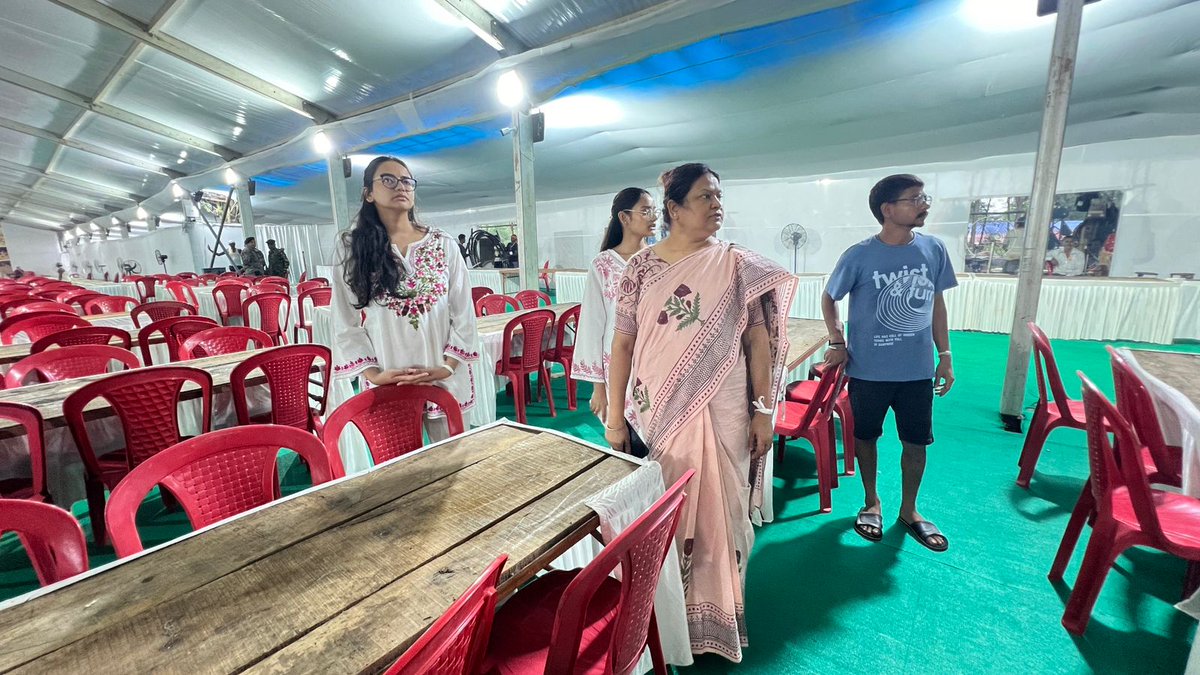 SitaSorenMLA's tweet photo. नेमरा में कल आयोजित होने वाले हमारे पूज्य बाबा श्री शिबू सोरेन के श्राद्ध कार्यक्रम की तैयारियों का अवलोकन किया।
बाबा केवल हमारे परिवार ही नहीं, बल्कि पूरे समाज के पथप्रदर्शक रहे हैं। 
उनके आशीर्वाद और सीख के साथ, हम यह आयोजन पूर्ण श्रद्धा से कर रहे हैं।

दिशोम गुरु शिबू सोरेन अमर रहे ।

#DishomGuru #amar_rahe