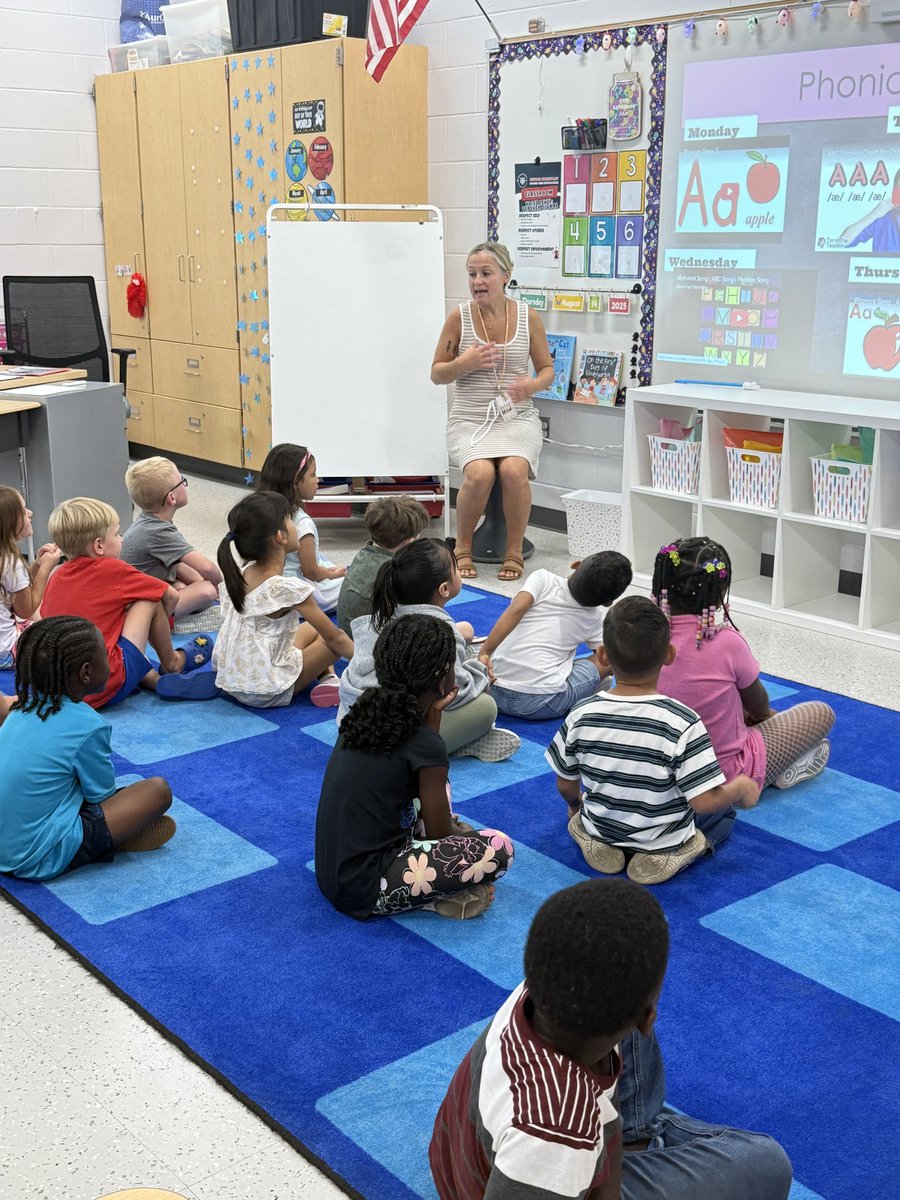 fcsdcentral's tweet image. AM Kindergarten students had a great time in class this morning!
