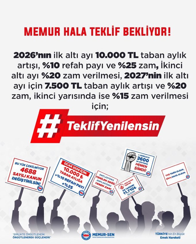 #TeklifYenilensin