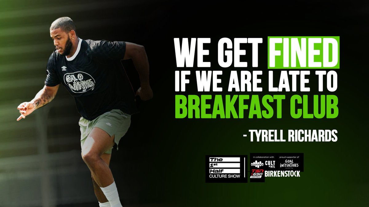 The 1st Half | ALL Things Soccer Culture ๐จ๐ฆ๐บ๐ธ (@the1sthalf_) on Twitter photo "Recovery is part of the preparation."
CFL pro Tyrell Richards joins us to talk recovery, nutrition, mindset & giving back.
Presented by <a href="/Birkenstock/">BIRKENSTOCK</a> in support of <a href="/goalInitiatives/">GOAL Initiatives</a>
WATCH NOW ๐
youtu.be/UojiXyi_hxA "Recovery is part of the preparation."
CFL pro Tyrell Richards joins us to talk recovery, nutrition, mindset & giving back.
Presented by <a href="/Birkenstock/">BIRKENSTOCK</a> in support of <a href="/goalInitiatives/">GOAL Initiatives</a>
WATCH NOW ๐
youtu.be/UojiXyi_hxA