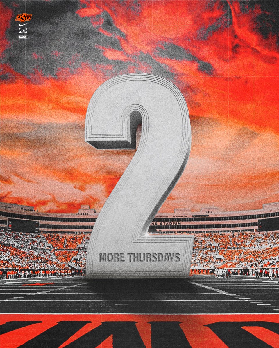 Just 2️⃣ Thursdays left ⏳