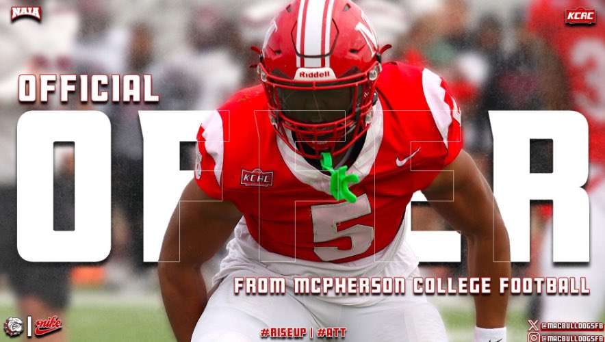 Peyton Hare (@hare_peyton) on Twitter photo Thankful for the opportunity! <a href="/MACBulldogsFB/">McPherson Football</a> Appreciate <a href="/JoshPisik/">Coach Pisik</a> for reaching out to me!
(This was sent to me 6 months ago but went straight to my junk folder) Thankful for the opportunity! <a href="/MACBulldogsFB/">McPherson Football</a> Appreciate <a href="/JoshPisik/">Coach Pisik</a> for reaching out to me!
(This was sent to me 6 months ago but went straight to my junk folder)