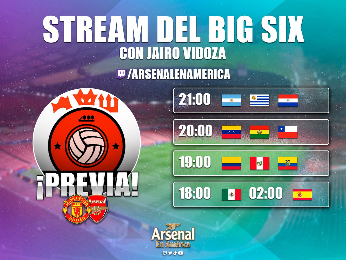 🔴⚪️ ¡Hola a todos! 👋

📺🔥HOY tenemos un nuevo stream en nuestro canal de TWITCH con <a href="/MUnitedEs/">Forever United</a> 🔥