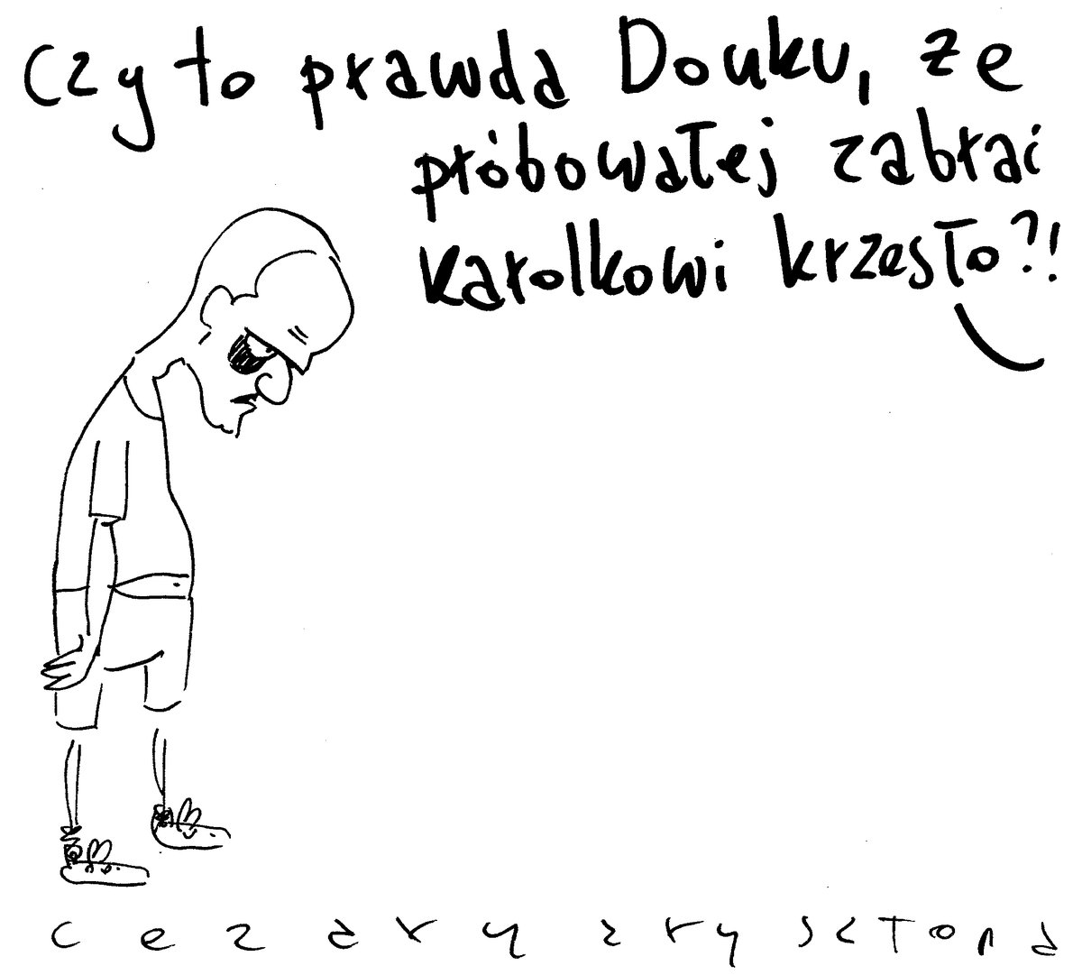 cezarykrysztopa's tweet photo. #KrysztopaKrysztopizuje z urlopu. A jeśli ktoś chce siedzieć z Krysztopą za współudział, to Patronite jest tutaj;) https://t.co/VLcAUjXwf3 https://t.co/v9LiiFp9Uf