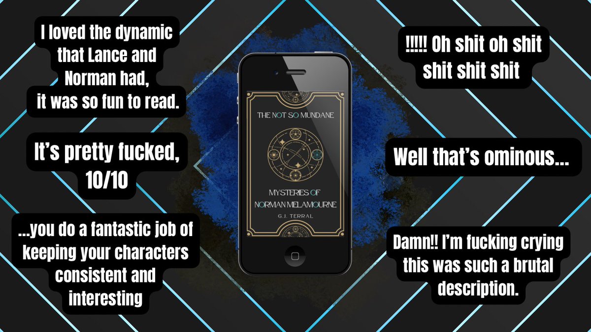 G.J. Terral: Bloodless Pre-orders live! (@stat_mo1) on Twitter photo So what did my beta reader have to say? A lot— but these are some of the fun snippets. Thank you <a href="/Audrie_Reads/">Audrie Hopper</a>!
Highly recommend checking out her services.
I’d love to send out more than 10 ARCs so if you’ve been on the fence— VV So what did my beta reader have to say? A lot— but these are some of the fun snippets. Thank you <a href="/Audrie_Reads/">Audrie Hopper</a>!
Highly recommend checking out her services.
I’d love to send out more than 10 ARCs so if you’ve been on the fence— VV