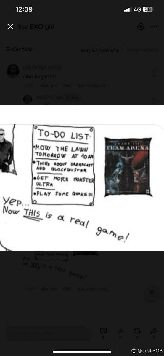 pedroppacheco12's tweet photo. π¨π¨ BREAKING NEWS BOB ARMY π¨π¨ Check this out ππΌ
A few days ago, Binance Intern tweeted: βAlexa, skip to Fridayβ π±
And today, Binance Intern posted a picture with a to-do LIST: Tomorrow 10 AM (and yes⦠tomorrow is Friday).
#BOBLIST #BOBTOTHEMOON
#BuildOnBinance
#BOB π₯ $BOB
@BOB_bnbbuilder @BobBNBCommunity @Binance_intern @cz_binance @binance @BNBCHAIN @Noufel1460908