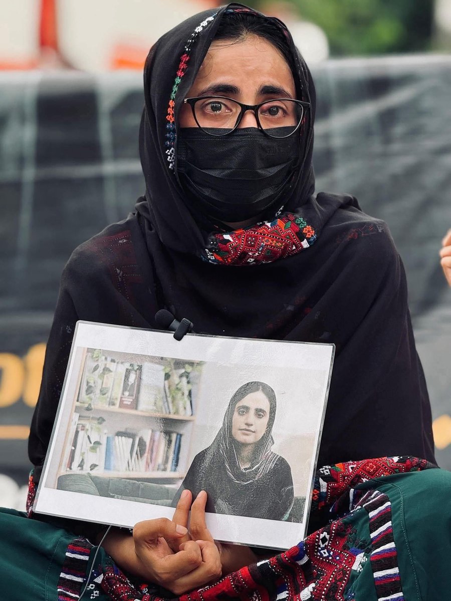 For an entire month, Nadia Baloch, sister of detained Dr. Mahrang Baloch, has been bravely facing all the odds in Islamabad. She has been brave, consistent and courageous to deal with all the biases and attacking Islamabad capital city administration, including the police and