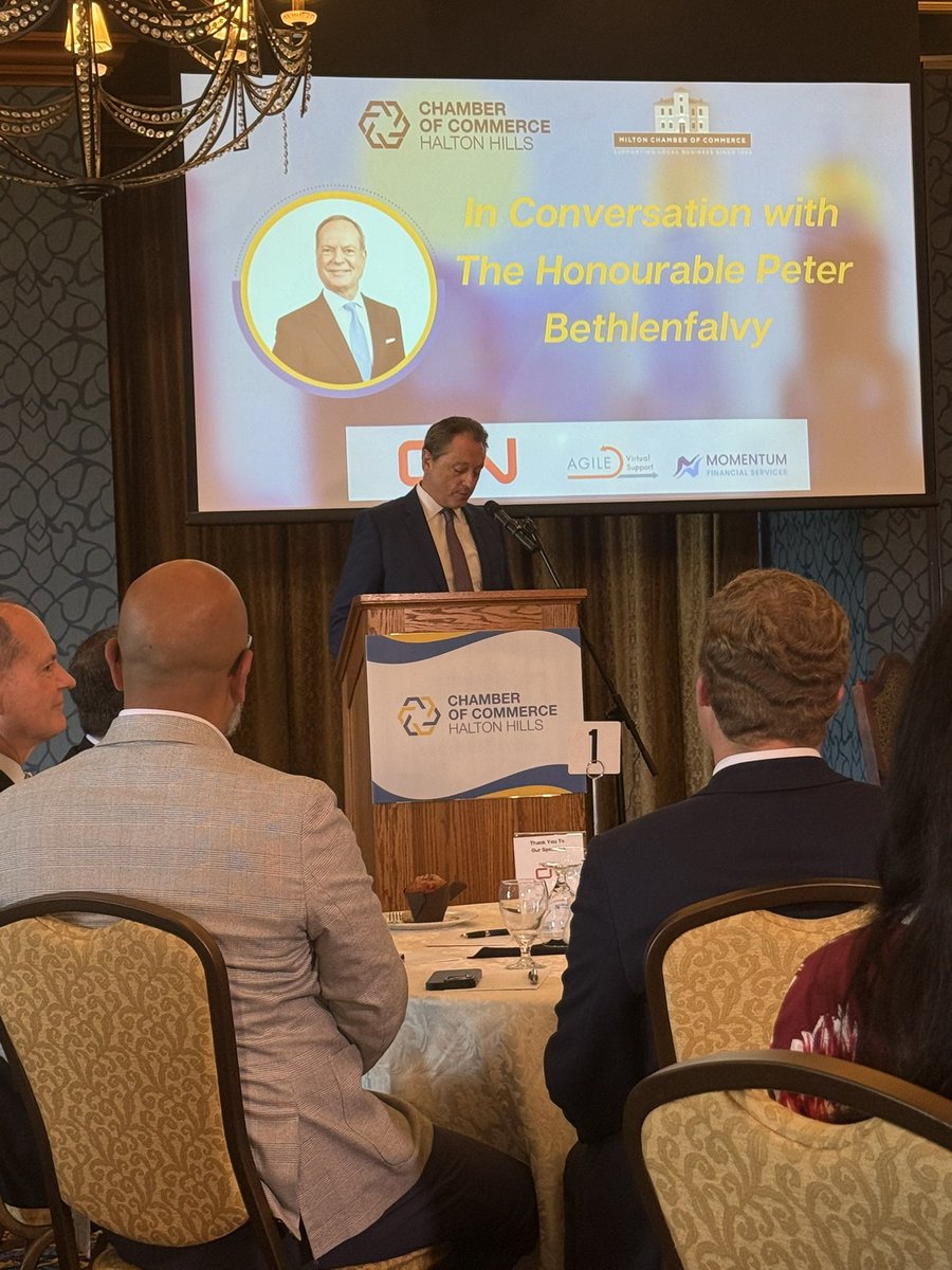 HIEC (@haltoniec) on Twitter photo We’re excited to be with our chamber community this afternoon with <a href="/HHCoC/">Halton Hills Chamber of Commerce</a> and the Milton Chamber to have a conversation with the Hon. <a href="/PBethlenfalvy/">Peter Bethlenfalvy</a> about what matters most in our communities! We’re excited to be with our chamber community this afternoon with <a href="/HHCoC/">Halton Hills Chamber of Commerce</a> and the Milton Chamber to have a conversation with the Hon. <a href="/PBethlenfalvy/">Peter Bethlenfalvy</a> about what matters most in our communities!