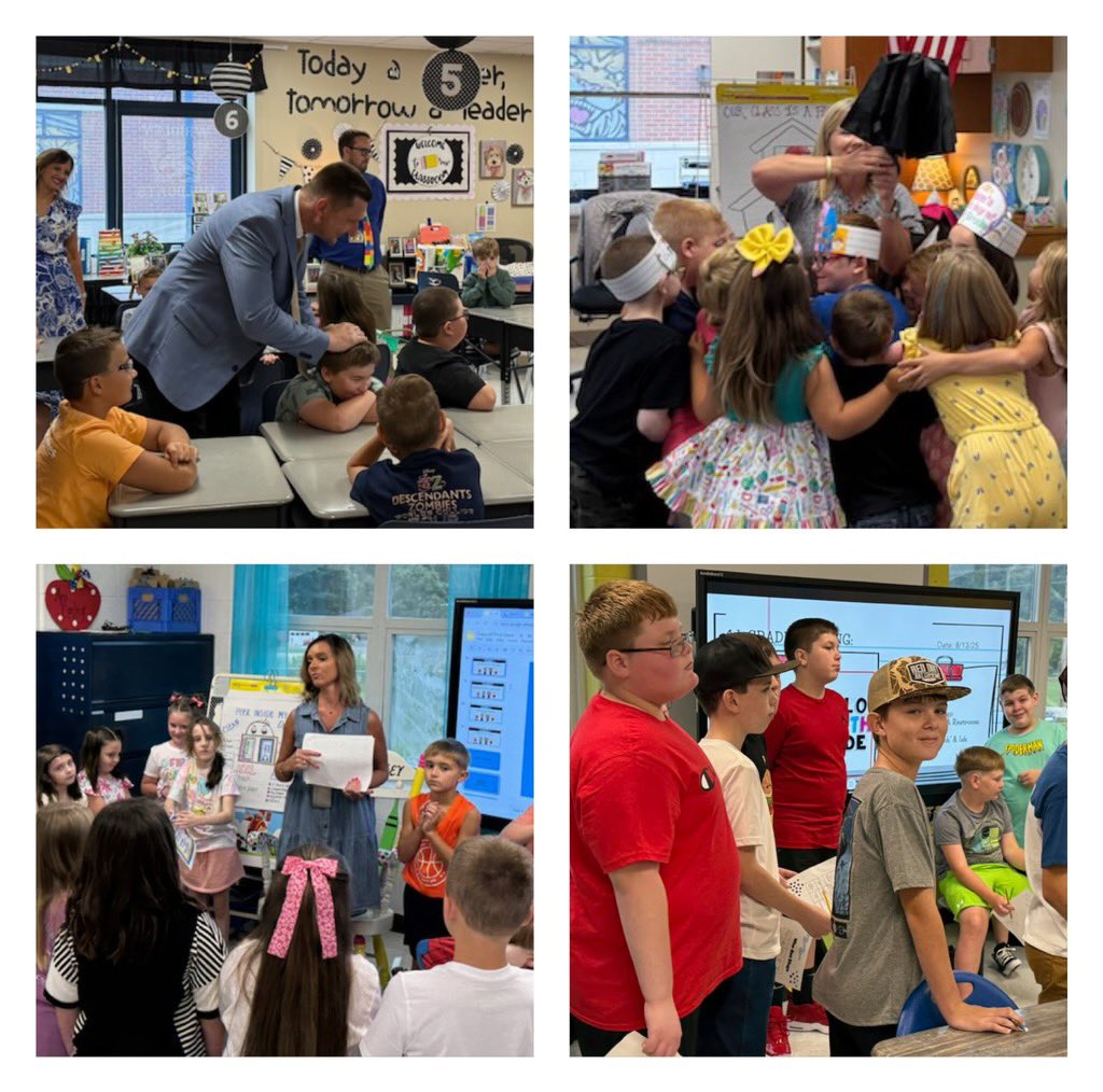 SuptMCS's tweet image. Morgan County Schools is excited to welcome back students this week! Joy and excitement filled our schools the 1st day students returned! We are excited for a great year! #MCSunited