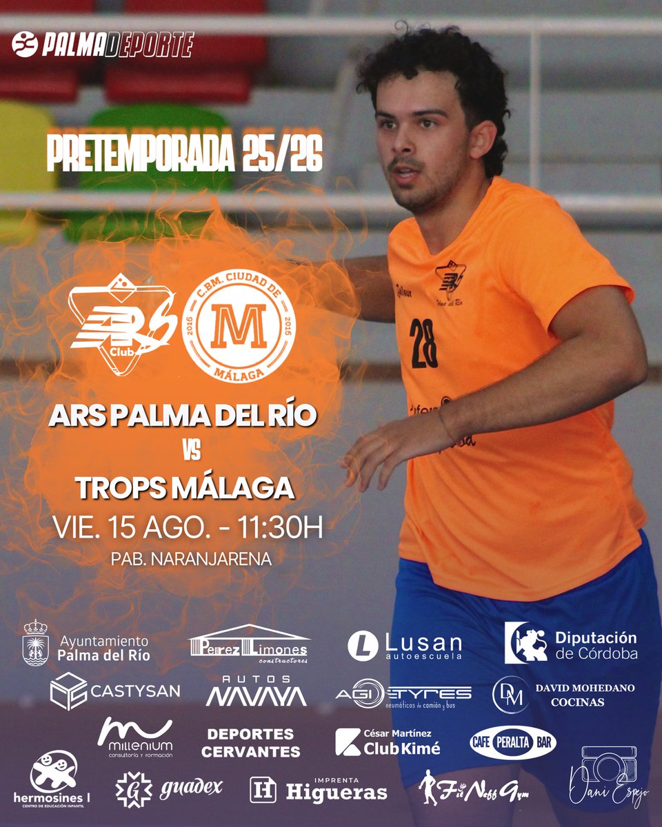 Palma del Rรญo DEPORTE (@palmadeporte) on Twitter photo ๐คพโค๏ธ๐ค Balonmano | ยกPrimer test de pretemporada para el <a href="/arspalmadelrio/">Club Balonmano Ars Palma del Rio</a> en casa!
โ๏ธ Recibirรกn a <a href="/BMCiudadDMalaga/">TROPS MรLAGA BM.</a> , equipo de #DivHonorPlata
๐๏ธ ยกAdemรกs, ya estarรกn disponibles los abonos para la nueva campaรฑa! ๐
#palmadeporte ๐คพโค๏ธ๐ค Balonmano | ยกPrimer test de pretemporada para el <a href="/arspalmadelrio/">Club Balonmano Ars Palma del Rio</a> en casa!
โ๏ธ Recibirรกn a <a href="/BMCiudadDMalaga/">TROPS MรLAGA BM.</a> , equipo de #DivHonorPlata
๐๏ธ ยกAdemรกs, ya estarรกn disponibles los abonos para la nueva campaรฑa! ๐
#palmadeporte
