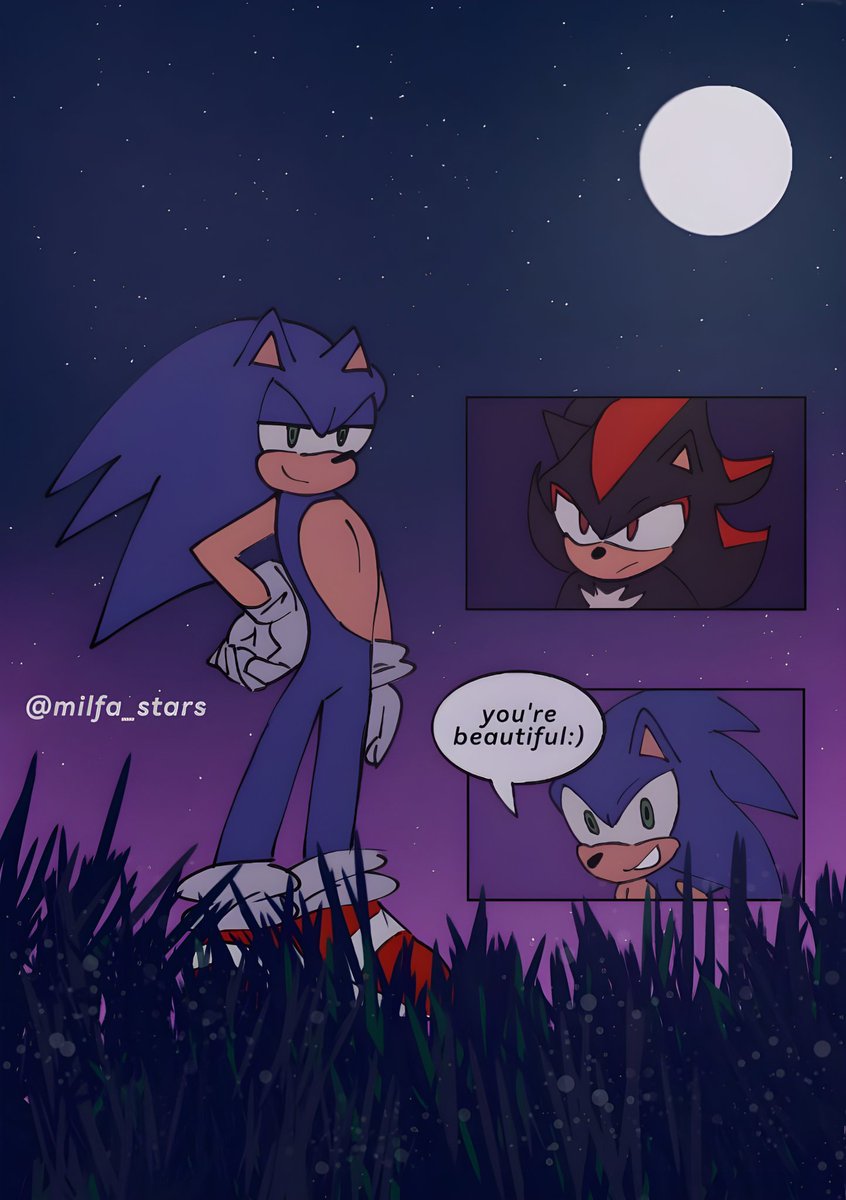 I drew in a hurry

#sonadow #SonicTheHedgehog #ShadowTheHedgehog