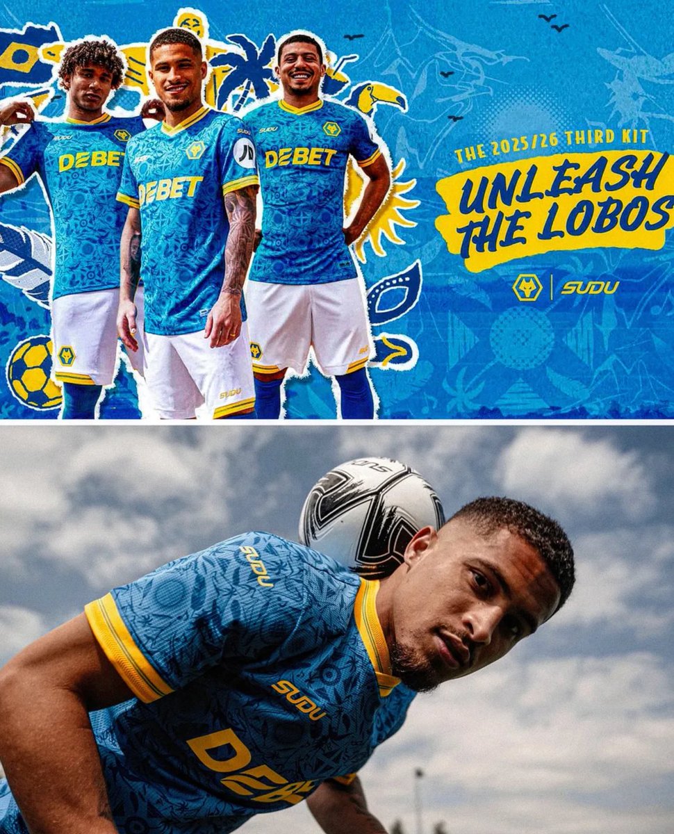 OFFICIAL:🚨Wolves release their new third kit  🇧🇷👕#wolves #wwfc