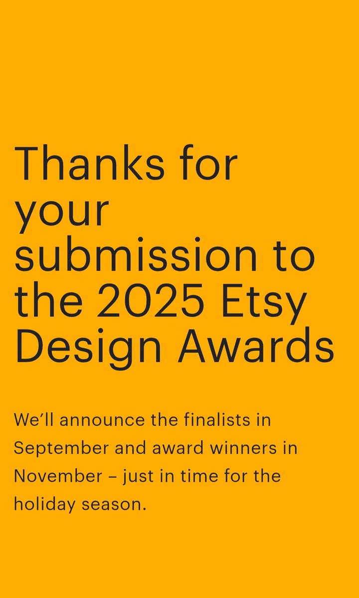 BerryVibesShop's tweet image. 🚨 BIG NEWS 🚨
Berry Vibes Studio is in the running for the 2025 Etsy Design Awards! 🏆

Started as my college side hustle, now chasing my dream as a graphic designer. 🍓💖

Send good vibes &amp;amp; order from my shop → berryvibesstudio.etsy.com

#EtsyDesignAwards #BerryVibesStudio