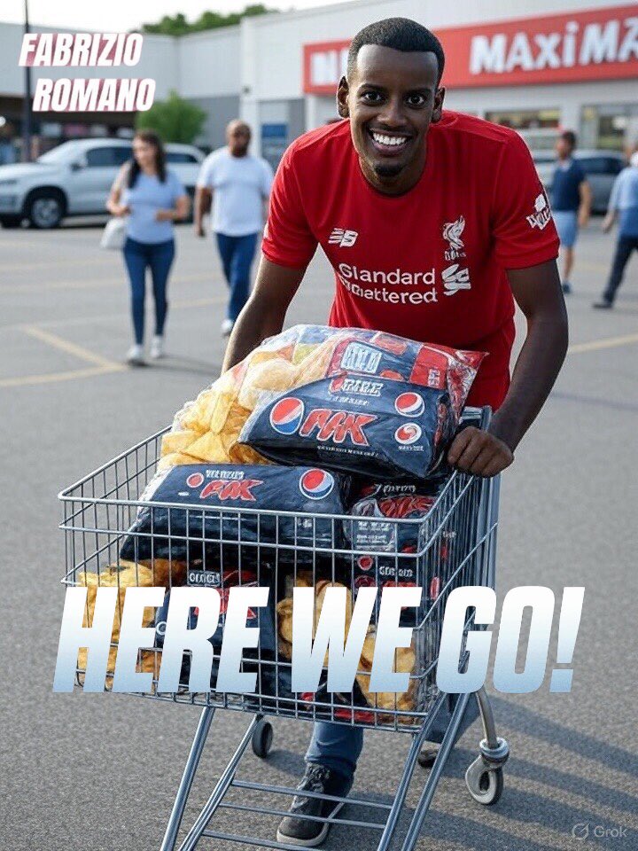 🚨🔴 BREAKING! 

Alexander Isak is preparing for his big move to #LFC

The striker is currently in Sweden, in a small town called Töcksfors. 

He is prepping for his new home in Liverpool and buying lots of snus and drinks for “fadderuka”. 

Next stop… Systembolaget in Årjäng 🔥