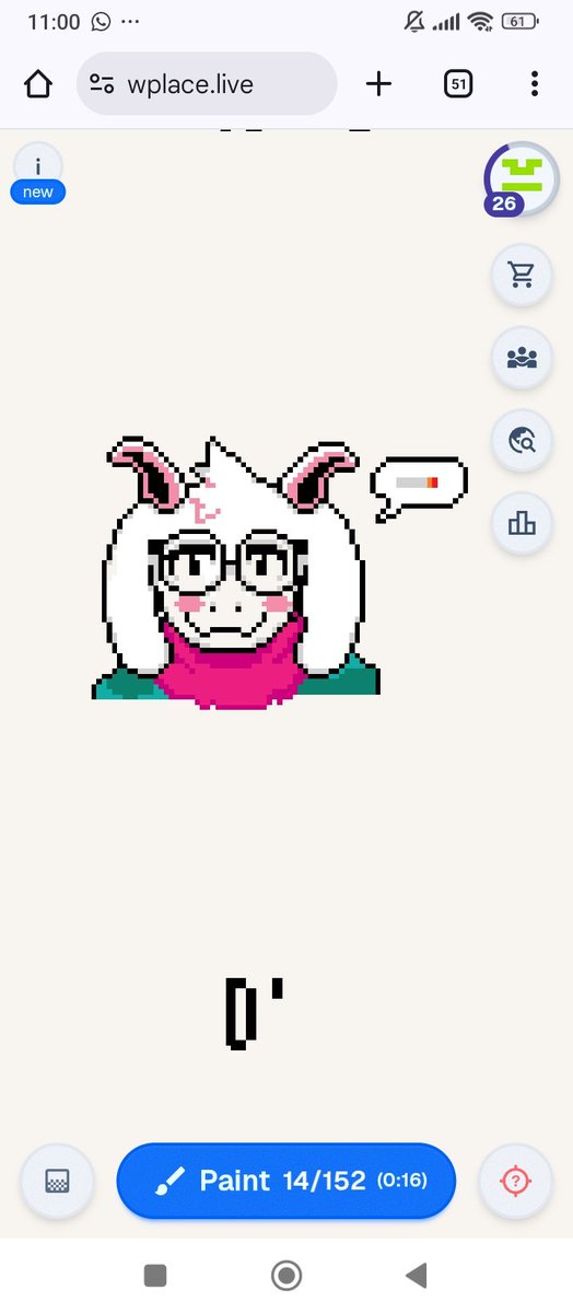 Ralsie #wplacelive #DELTARUNE #ralsie