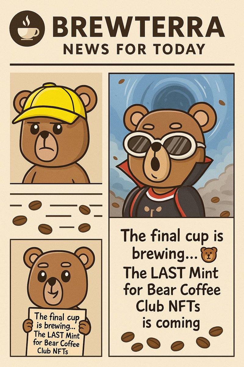 Bear Coffee Club NFT tweet media
