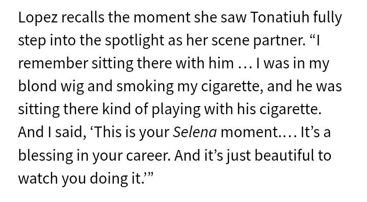 kinga208's tweet photo. My favourite part of new @JLo's interview ❤️ #kissof https://t.co/AyAbdcWymC