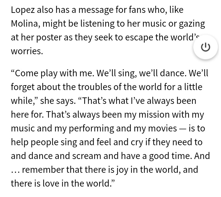 kinga208's tweet photo. My favourite part of new @JLo's interview ❤️ #kissof https://t.co/AyAbdcWymC