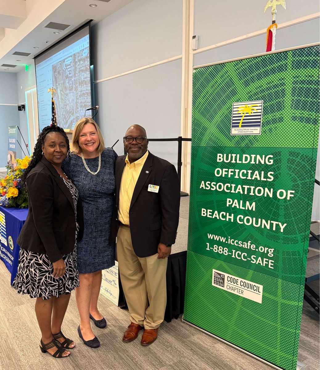 It was an honor to speak today at the Joint Annual Industry Association Luncheon of the Building Officials Association of Palm Beach County, the 2025 International Code Council Chapter of the Year! I shared updates on 2025 property values &amp; the Palm Beach County tax roll.