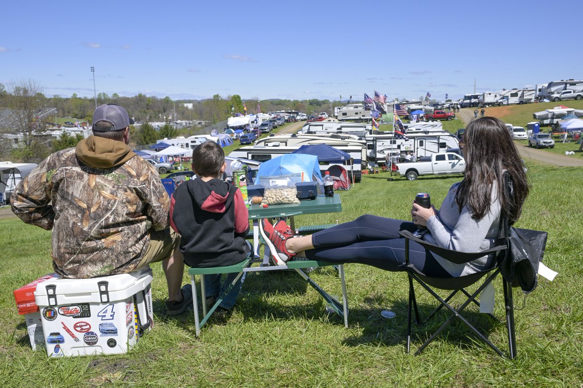 We love seeing our campers every race weekend. 🏕️ What will your setup look like in October?

#ThankYouFans