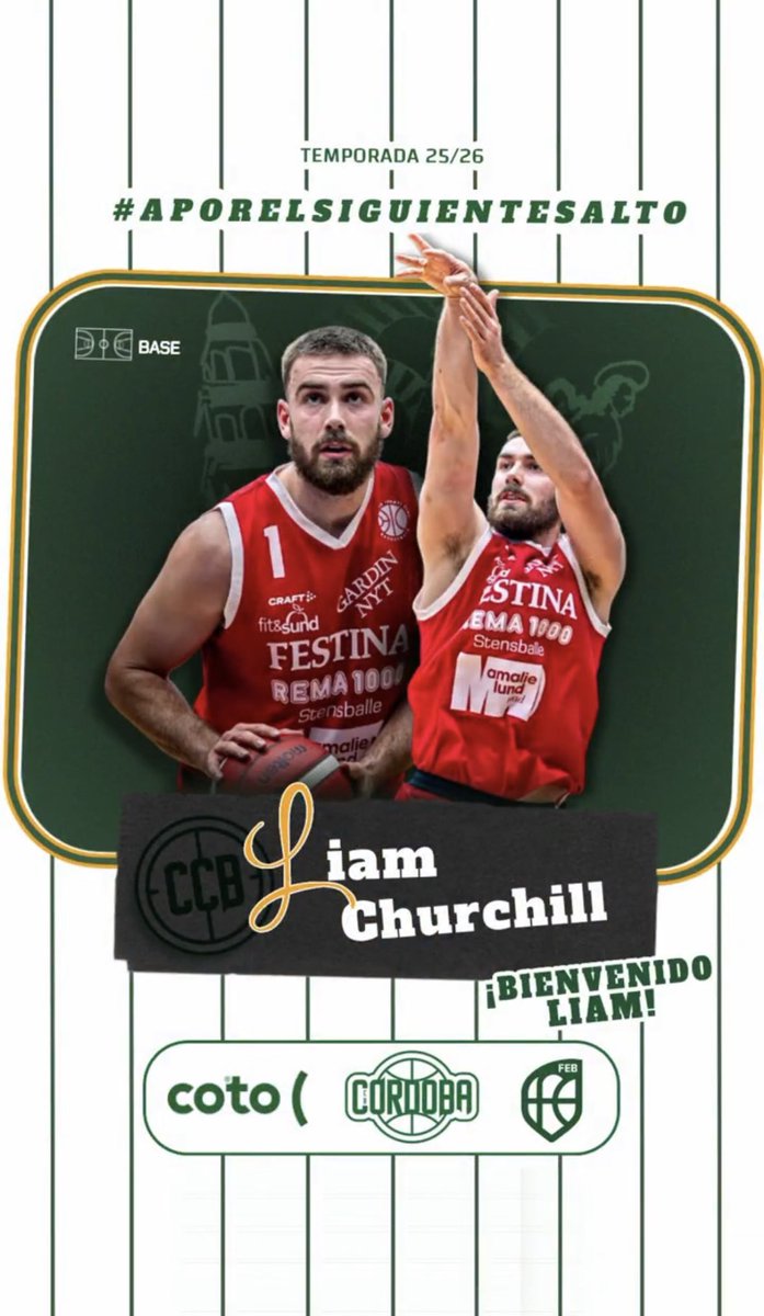 Congratulations to former Bengal Liam Churchill Sorensen on the signing of his new professional contract. Liam is headed to Cordoba, Spain to play for Cordoba CB. 6’5 High IQ, true PG. Big, strong, and runs the show. Best of luck to our guy! Keep going! 📈 #ProBengals