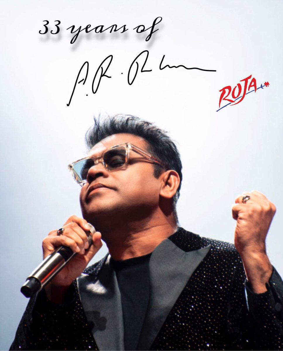 NivasPokkiri's tweet photo. August 15, 1992 to August 15, 2025.

33 years… and still, your music feels like the first time I heard it. 🎶❤️

From Roja to Thug Life, you’ve given us not just music, but emotions, memories, and dreams wrapped in melody.

#33YearsOfARRahman #HappyARRahmanDay https://t.co/KurcIIvdwO