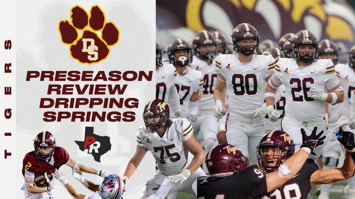 Coach Alin Edouard (@iam_alinedouard) on Twitter photo Preseason Review – Dripping Springs Tigers🚨🔥🐯
<a href="/Cooper_Reid4/">Cooper Reid</a> <a href="/WhitenightHud1/">Hudson Whitenight 3⭐️OT</a> <a href="/Dylan_Brasher28/">Dylan Brasher</a> <a href="/MerrikBloomgren/">Merrik Bloomgren</a> <a href="/Miles_Kennedy8/">Miles Kennedy</a> <a href="/ames_chase/">Chase Ames</a> <a href="/AlexVick129058/">Alex Vick</a> <a href="/Malachiigharo/">Malachi Igharo</a> <a href="/Colten_Tripp/">Colten Tripp</a> <a href="/AnthonySDelgado/">Anthony Delgado</a> <a href="/MajorBettridge/">Major Bettridge - 4⭐️</a> <a href="/CoachStancik/">Coach Aaron Stancik</a> <a href="/PrepRedzoneTX/">Prep Redzone Texas</a>
#PrepRedzoneTX #Tigers Preseason Review – Dripping Springs Tigers🚨🔥🐯
<a href="/Cooper_Reid4/">Cooper Reid</a> <a href="/WhitenightHud1/">Hudson Whitenight 3⭐️OT</a> <a href="/Dylan_Brasher28/">Dylan Brasher</a> <a href="/MerrikBloomgren/">Merrik Bloomgren</a> <a href="/Miles_Kennedy8/">Miles Kennedy</a> <a href="/ames_chase/">Chase Ames</a> <a href="/AlexVick129058/">Alex Vick</a> <a href="/Malachiigharo/">Malachi Igharo</a> <a href="/Colten_Tripp/">Colten Tripp</a> <a href="/AnthonySDelgado/">Anthony Delgado</a> <a href="/MajorBettridge/">Major Bettridge - 4⭐️</a> <a href="/CoachStancik/">Coach Aaron Stancik</a> <a href="/PrepRedzoneTX/">Prep Redzone Texas</a>
#PrepRedzoneTX #Tigers