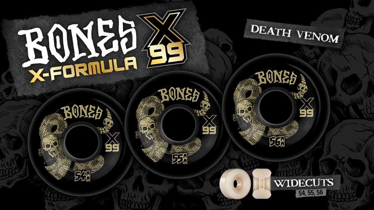 'Death Venom' X-Formula
X99 V6 WIDECUTS
bones.com/catalogsearch/…