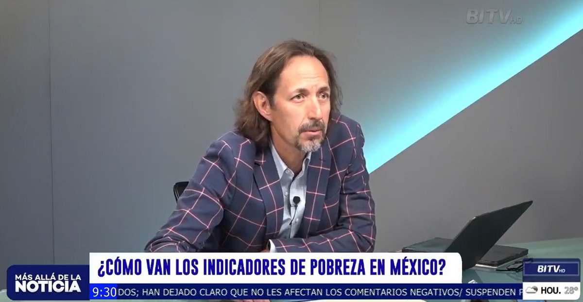 📊<a href="/GerardoLeyva14/">Gerardo Leyva</a> analizó en <a href="/BI_Noticias/">BI NOTICIAS</a>  los resultados 2024 sobre Pobreza Multidimensional del <a href="/INEGI_INFORMA/">INEGI INFORMA</a>. Destacó retos para sostener su reducción e invertir en el sector productivo para un crecimiento sostenible.
Revisa: facebook.com/share/v/19TXtq…
#Pobreza #Economía #México