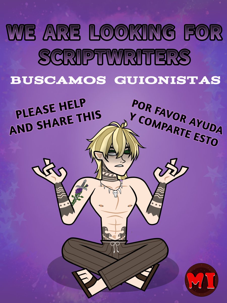 🚨WE NEED WRITERS🚨
Enter the link if your interested.🌟
forms.cloud.microsoft/Pages/Response…

#tdtwt #dctwt #mitwt #mithicalisland #indieanimation #writers