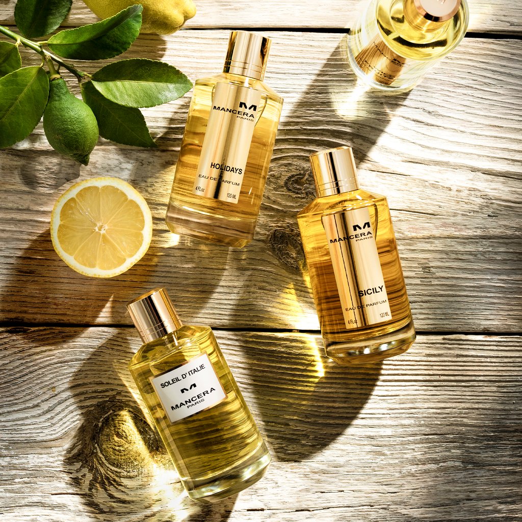 We’re all about citrus scents in the summer—and Mancera does them oh so well. 🍋✨

𝐇𝐨𝐥𝐢𝐝𝐚𝐲𝐬 brings sunny island vibes, 𝐒𝐢𝐜𝐢𝐥𝐲 bursts with juicy fruit and sunshine, and 𝐒𝐨𝐥𝐞𝐢𝐥 𝐝’𝐈𝐭𝐚𝐥𝐢𝐞 wraps citrus in a warm, golden glow.