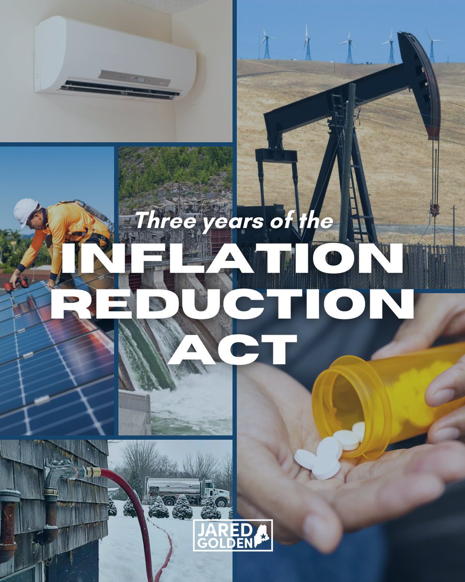 Today is the third anniversary of the Inflation Reduction Act, which lowered health care premiums by thousands of dollars, limited prescription drugs prices and out of pocket costs, and unleashed the most oil, gas, and clean energy production in U.S. history.

The IRA was a win