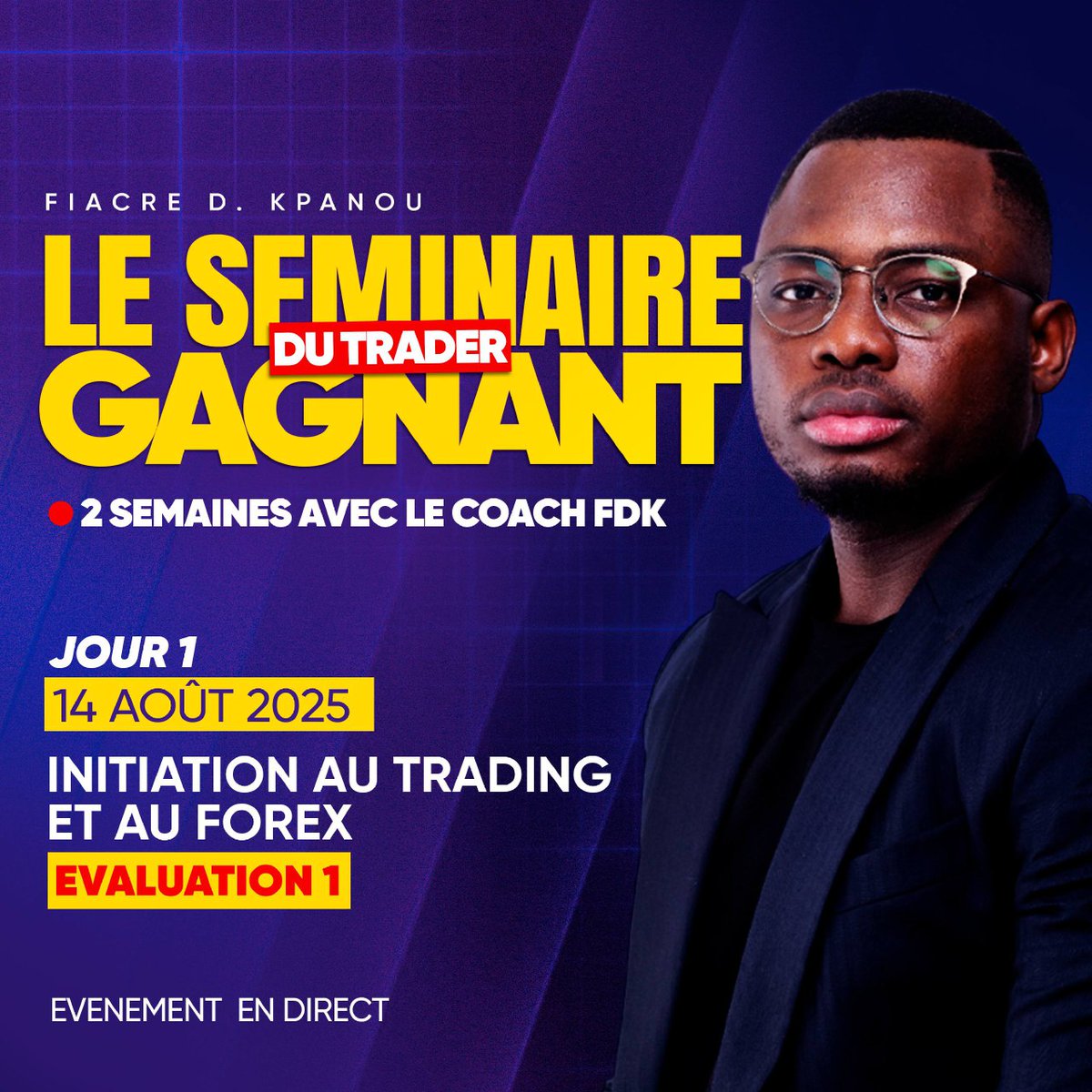 Fiacrepkanou's tweet photo. DANS 30 MINUTES

PROGRAMME JOUR 1 https://t.co/OQAHL11qim
