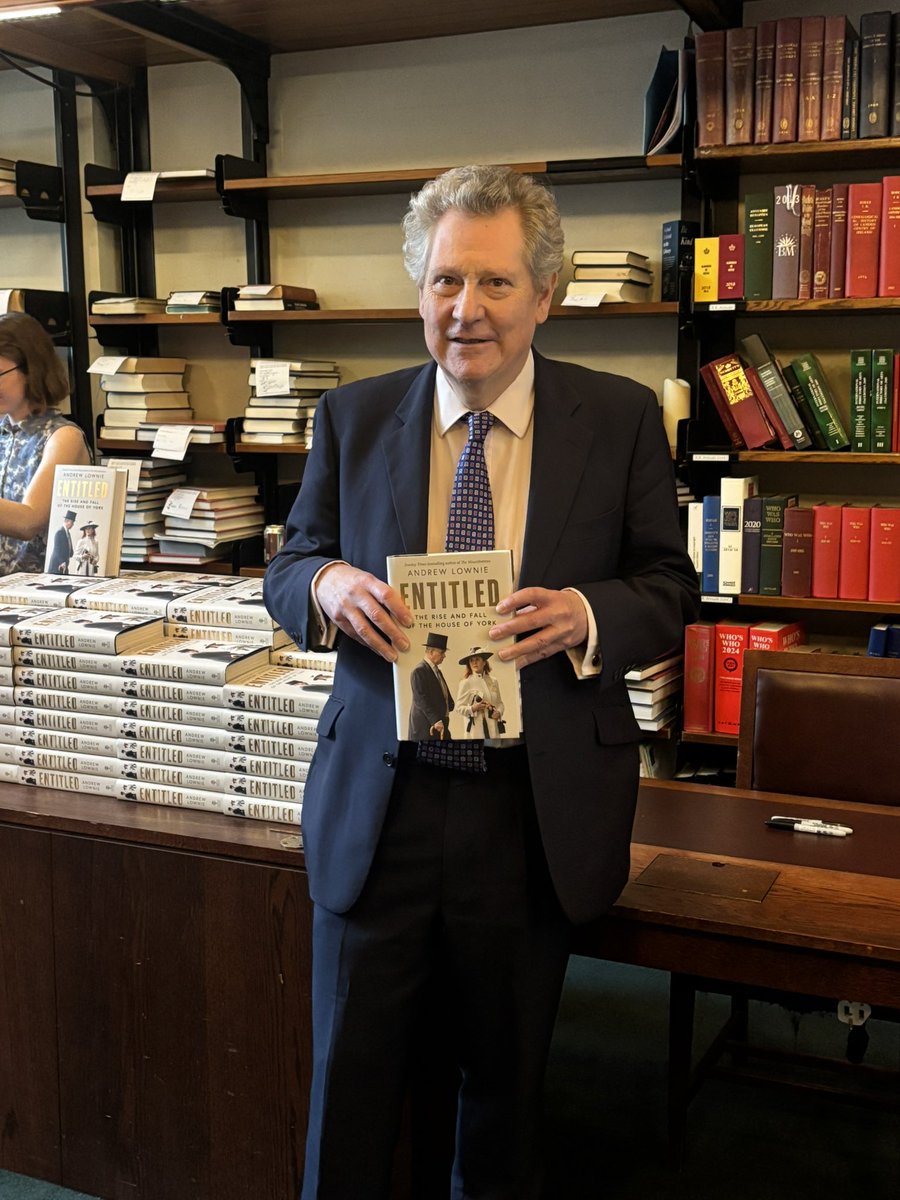 JonBenjamin19's tweet image. Thank you @andrewlownie for inviting us to your party today for the launch of #Entitled about the life and “doings” of #PrinceAndrew #DukeofYork