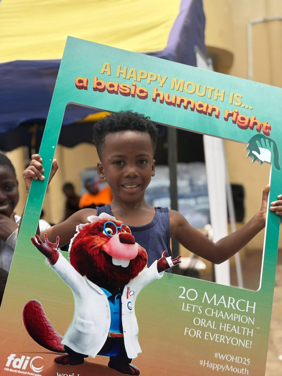 AwuaMensahSF's tweet photo. At Awua-Mensah Smiles Foundation, every outreach is a seed of change 🌱; from teaching kids to brush right to building confidence and hope. We dream of a Ghana where everyone smiles without pain or shame. 💙 #AwuaMensahSmiles #OralHealthGhana #WOHD25 https://t.co/bCzon0ktGY