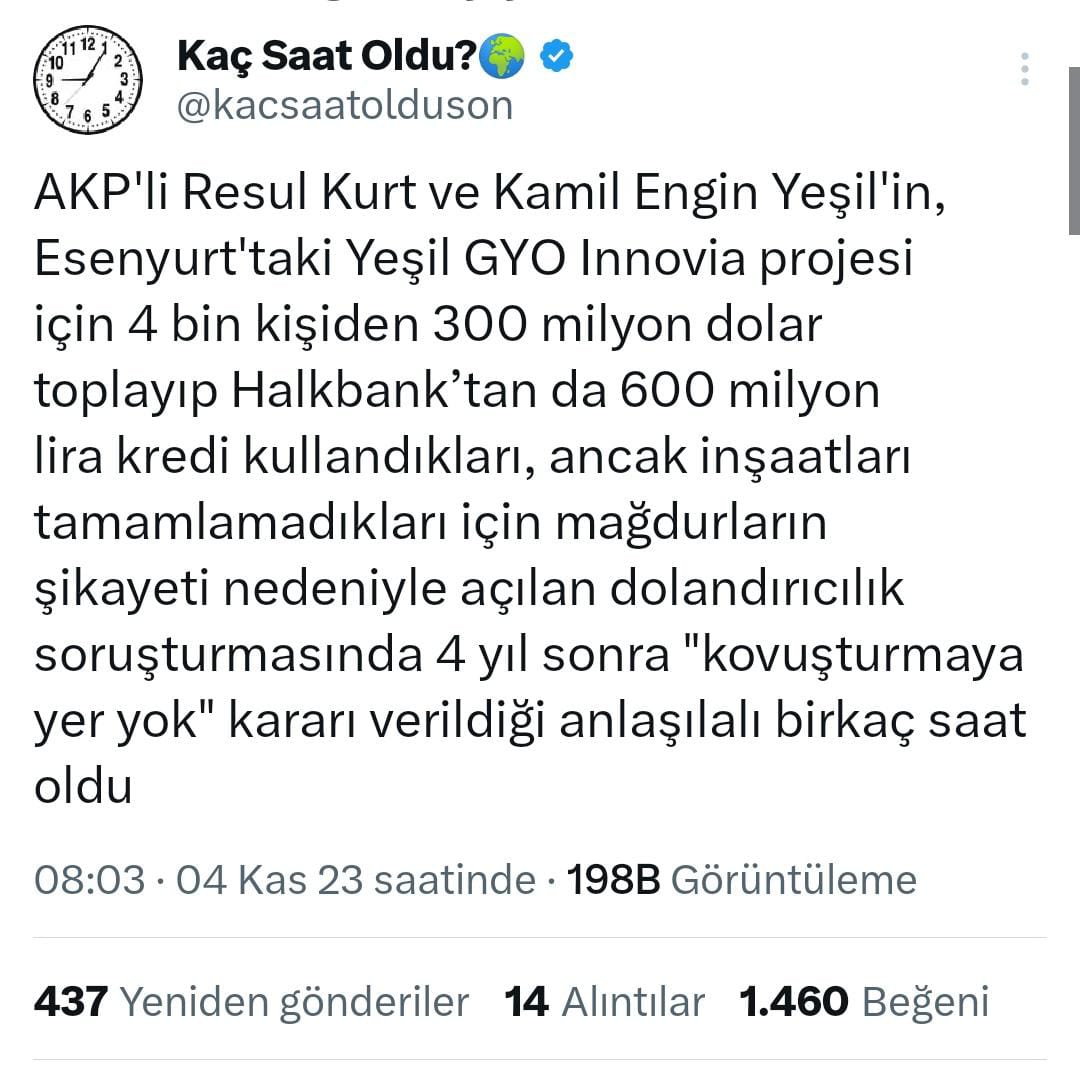 Özlem Hanelçi Konut mağdurlari platformu (@ozlemhanelci) on Twitter photo <a href="/mdgerler/">Mehmet Emin</a> <a href="/ecapa_aklinizi/">Emin Çapa</a> <a href="/nevsinmengu/">nevsin mengu</a> <a href="/ekrem_imamoglu/">Ekrem İmamoğlu</a> Bu haber benim 4000 kişinin konut mağduru olduğu proje iyi okuyun hepsinle davalık olduk Sayıştay raporlarina geçti bu krediler herşey ispatli bizde <a href="/mdgerler/">Mehmet Emin</a> <a href="/ecapa_aklinizi/">Emin Çapa</a> <a href="/nevsinmengu/">nevsin mengu</a> <a href="/ekrem_imamoglu/">Ekrem İmamoğlu</a> Bu haber benim 4000 kişinin konut mağduru olduğu proje iyi okuyun hepsinle davalık olduk Sayıştay raporlarina geçti bu krediler herşey ispatli bizde