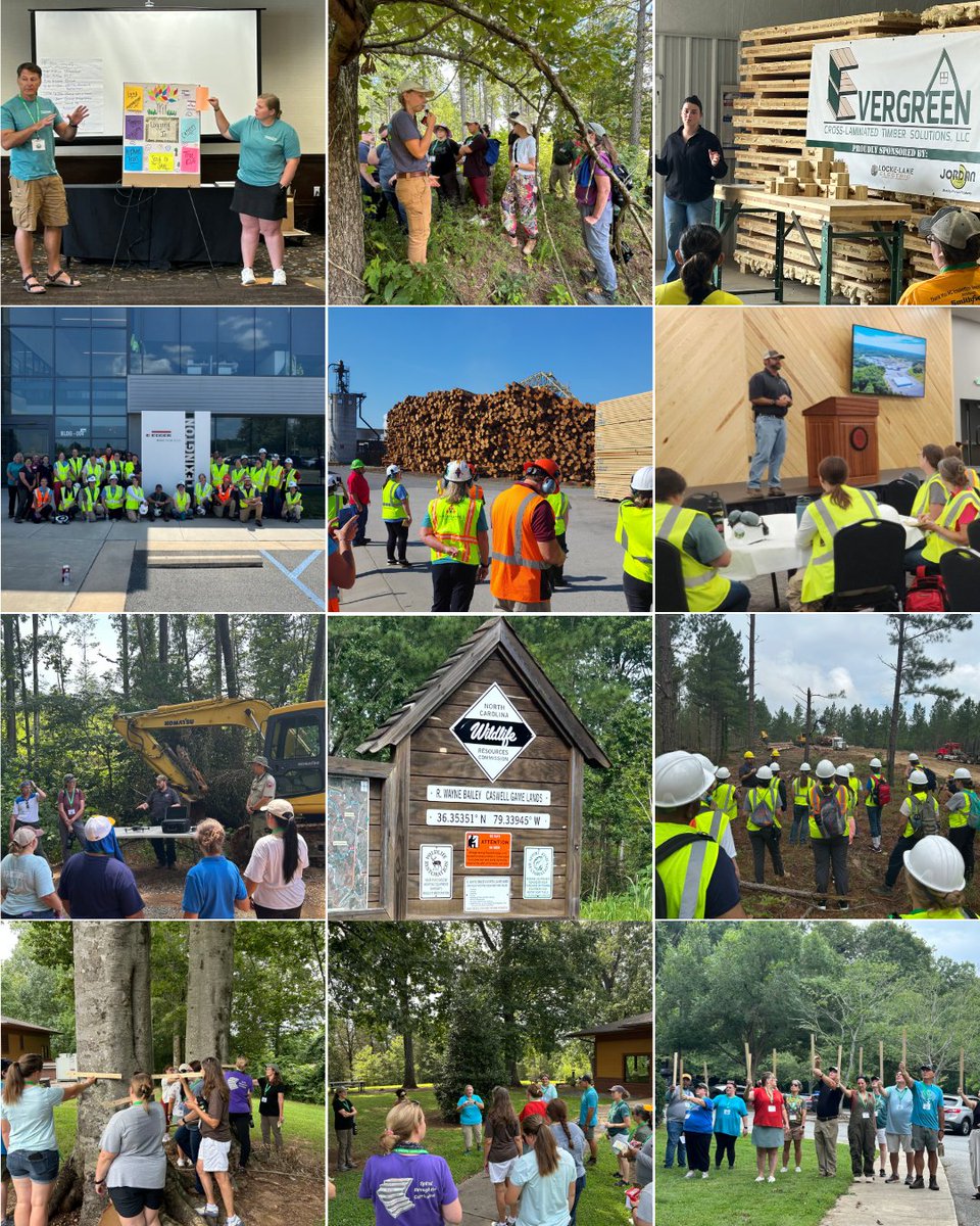 NCForestryAssociation (@ncforestryassoc) on Twitter photo Week 1 of #NCSFTE2025 in Greensboro had NC educators exploring sustainable forestry through hands-on PLT activities, tours & expert talks. Huge thanks to our incredible partners for making it unforgettable! 🌲 #ncforestry #forestryeducation Week 1 of #NCSFTE2025 in Greensboro had NC educators exploring sustainable forestry through hands-on PLT activities, tours & expert talks. Huge thanks to our incredible partners for making it unforgettable! 🌲 #ncforestry #forestryeducation