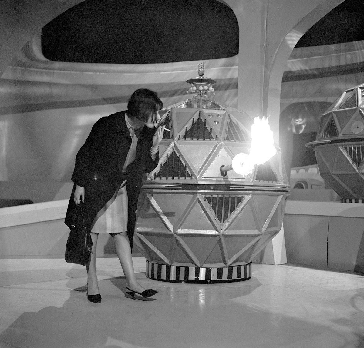 You might be cool, but will you ever be Verity Lambert lighting a cigarette on a Mechonoid cool? No, hun