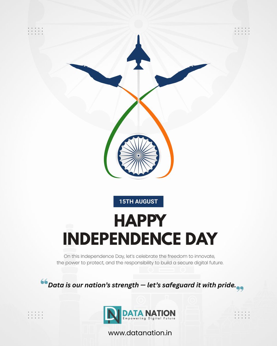 datanation_in's tweet image. Happy independence day #IndependenceDay2025 #datanation