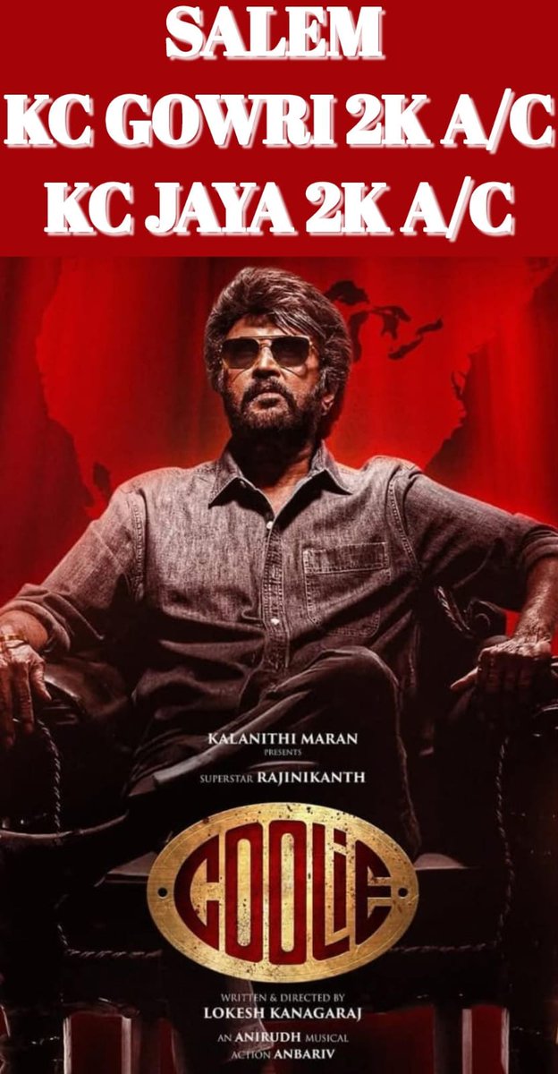 #Coolie
#Power House
#Super Star 
Average 2.75/5