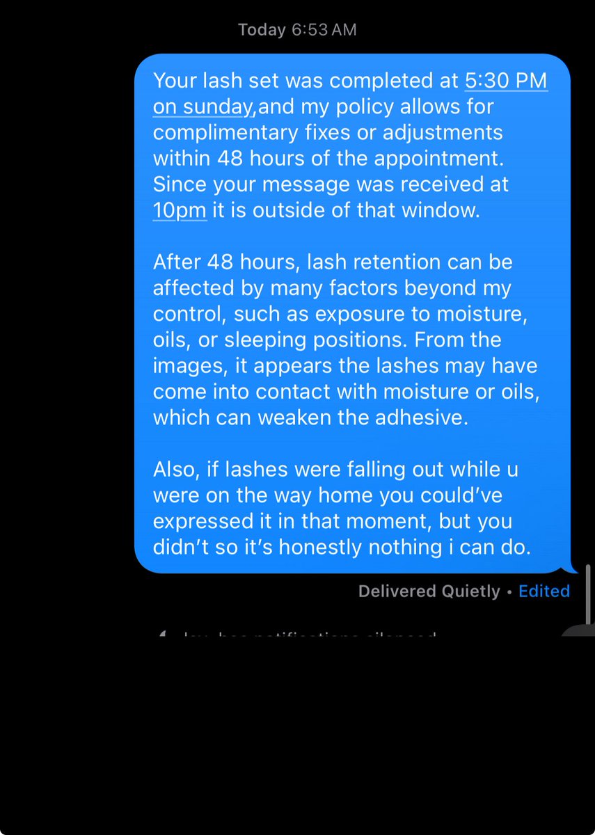 KaySooReal's tweet photo. @saaariah_ @_Layxo_ My sister simply stated what her policy is. She should have been well aware of the policy before booking. She then tells my sister she’s too far away and too busy. So what exactly would y’all have liked her to do… https://t.co/tyg5TPFHhN