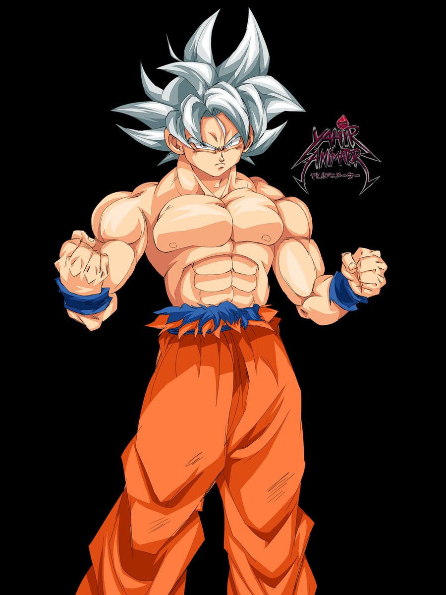 Mi mejor FanArt de Goku Ultra instinto🔥, 1 hora de hacerlo lo más fiel posible al puro  estilo Dragón ball 🌟 #goku #DragonBall