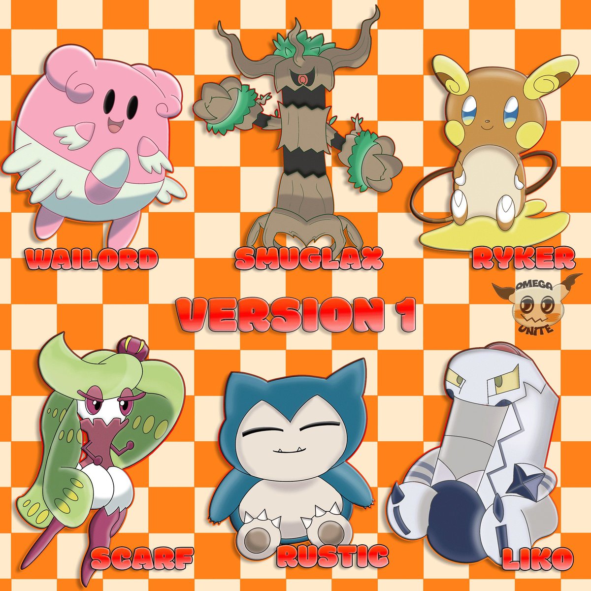 the goats, version 1! good luck tomorrow🔥🧡🐐

<a href="/V1Unite/">Version 1</a> 
<a href="/wailordunite/">IX • Wailord</a> 
<a href="/SmuglaxUnite/">Smuglax</a> 
<a href="/Ryker_Unite/">Ryker</a> 
<a href="/Sentient_Scarf/">Sentient_Scarf</a> 
<a href="/RusticKeyboard9/">Rustic</a> 
<a href="/Liko_Unite/">Likoツ</a> 

#PokemonUNITE #worlds2025 #Artist