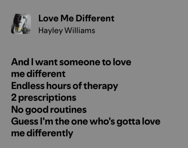 i love the gradual conclusive realization