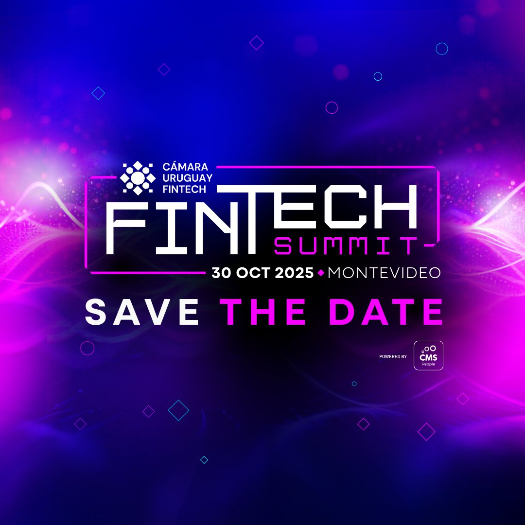 camurufintech's tweet photo. 🚀 Evolución Inteligente: IA en fintech, innovación y futuro financiero.
📅 30/10, Montevideo.
Uruguay Fintech Summit 2025: el gran punto de encuentro de quienes están liderando una evolución inteligente.
#FintechUY #IA #FintechSummit https://t.co/3oEToiMKOY