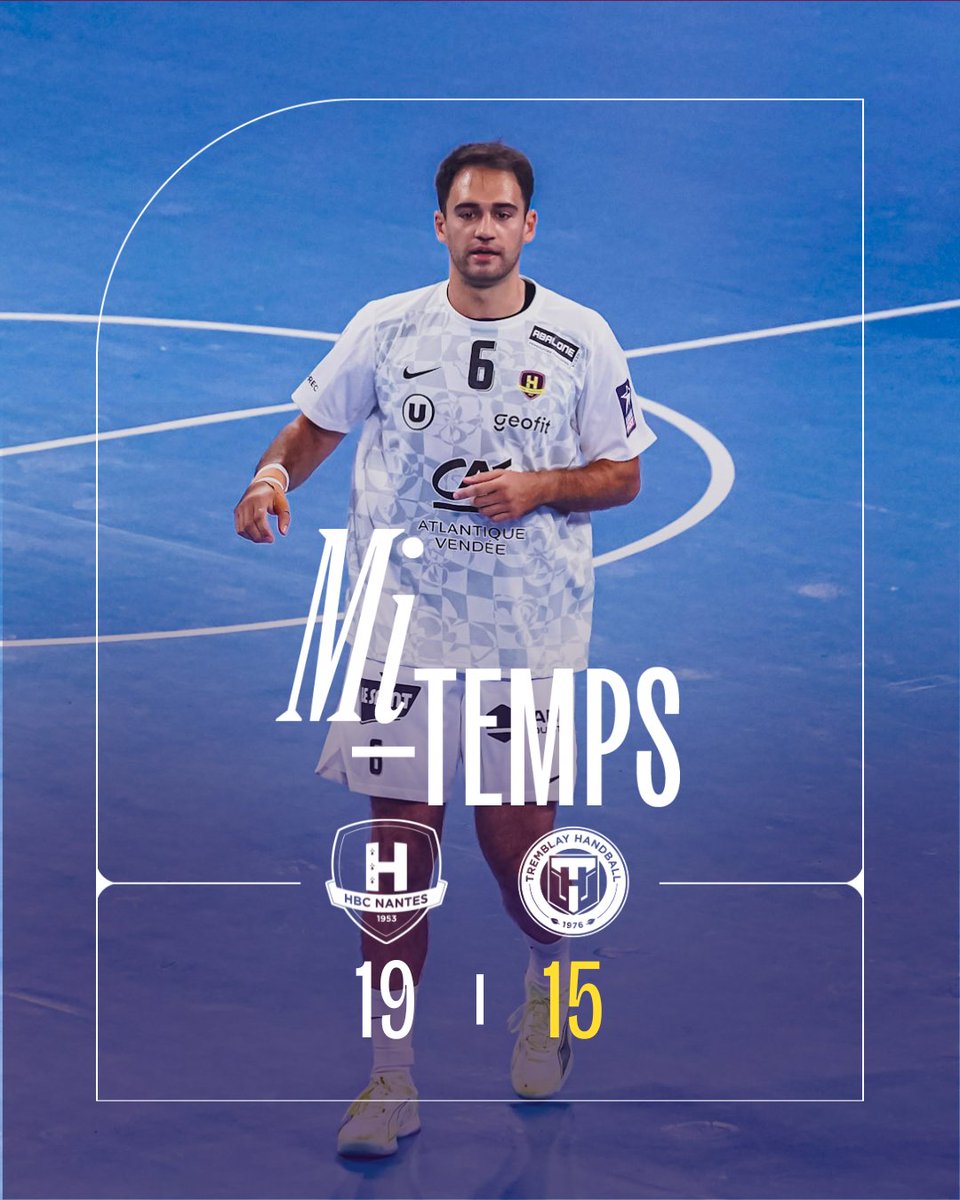 ⏸️ 𝐌𝐢-𝐭𝐞𝐦𝐩𝐬

Sur courant alternatif dans ce premier acte, notre équipe a su reprendre un avantage plus conséquent en fin de mi-temps.

On confirme en seconde 👊

#HBCNTHB